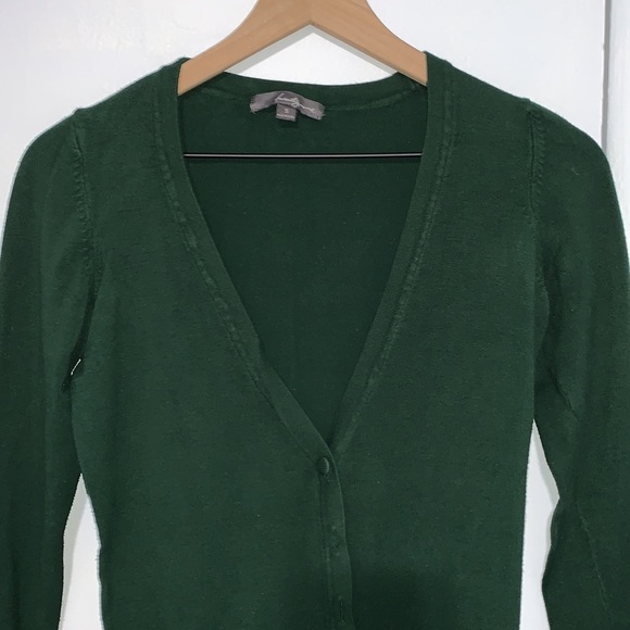 Forest green cardigan - Picture 6 of 13